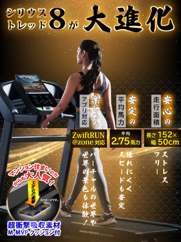 ジョンソンルームランナー 8.1T販売サイトへ